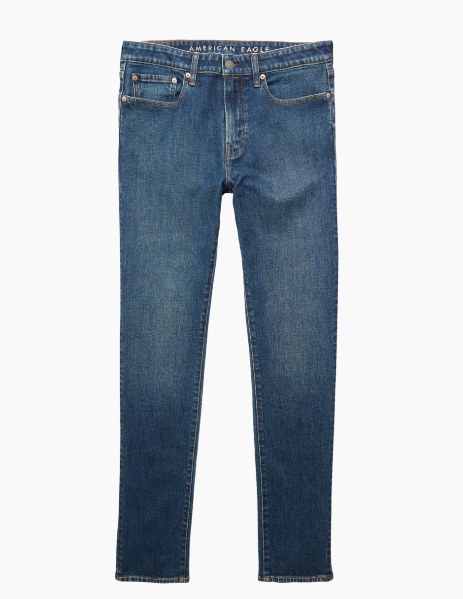 Jeans slim American Eagle lavado obscuro para hombre Jeans slim American Eagle lavado obscuro para hombre