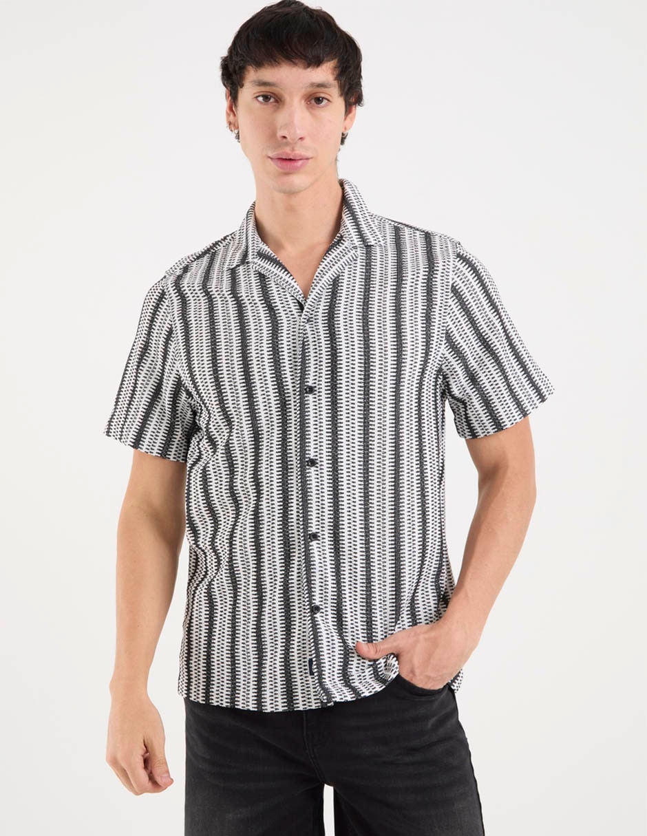 Camisa casual manga corta para hombre Camisa casual manga corta para hombre