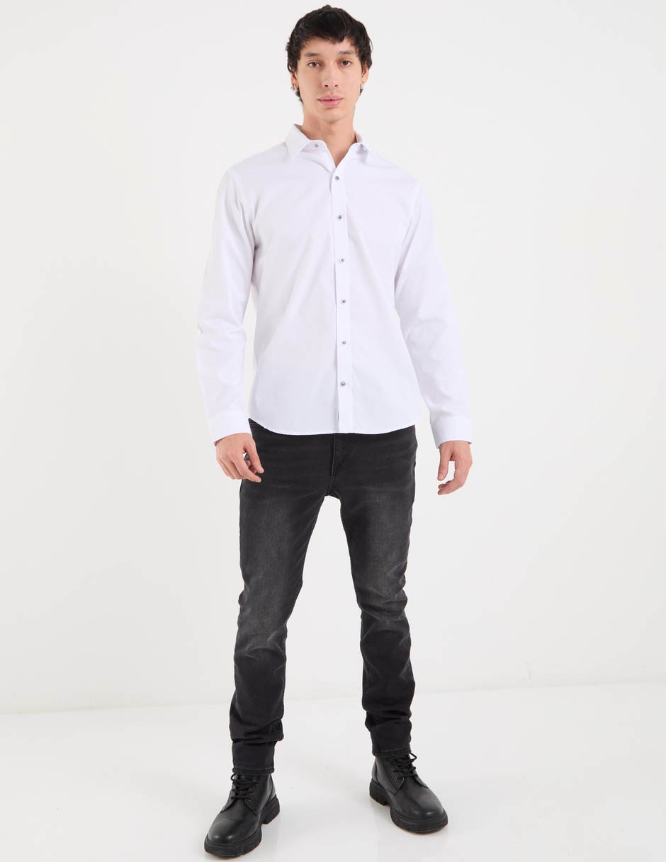 Camisa casual manga corta para hombre 3