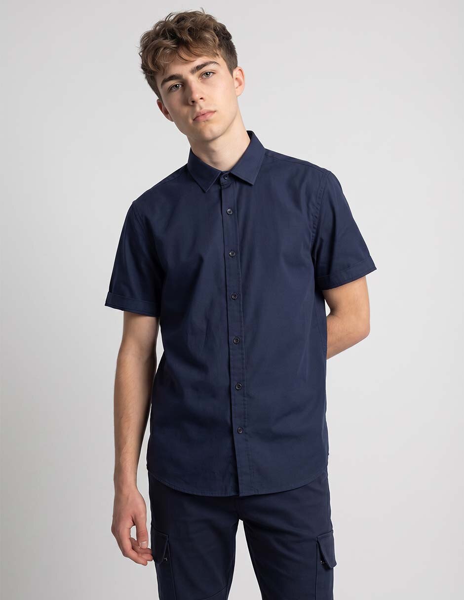 Camisa casual manga corta para hombre Camisa casual manga corta para hombre