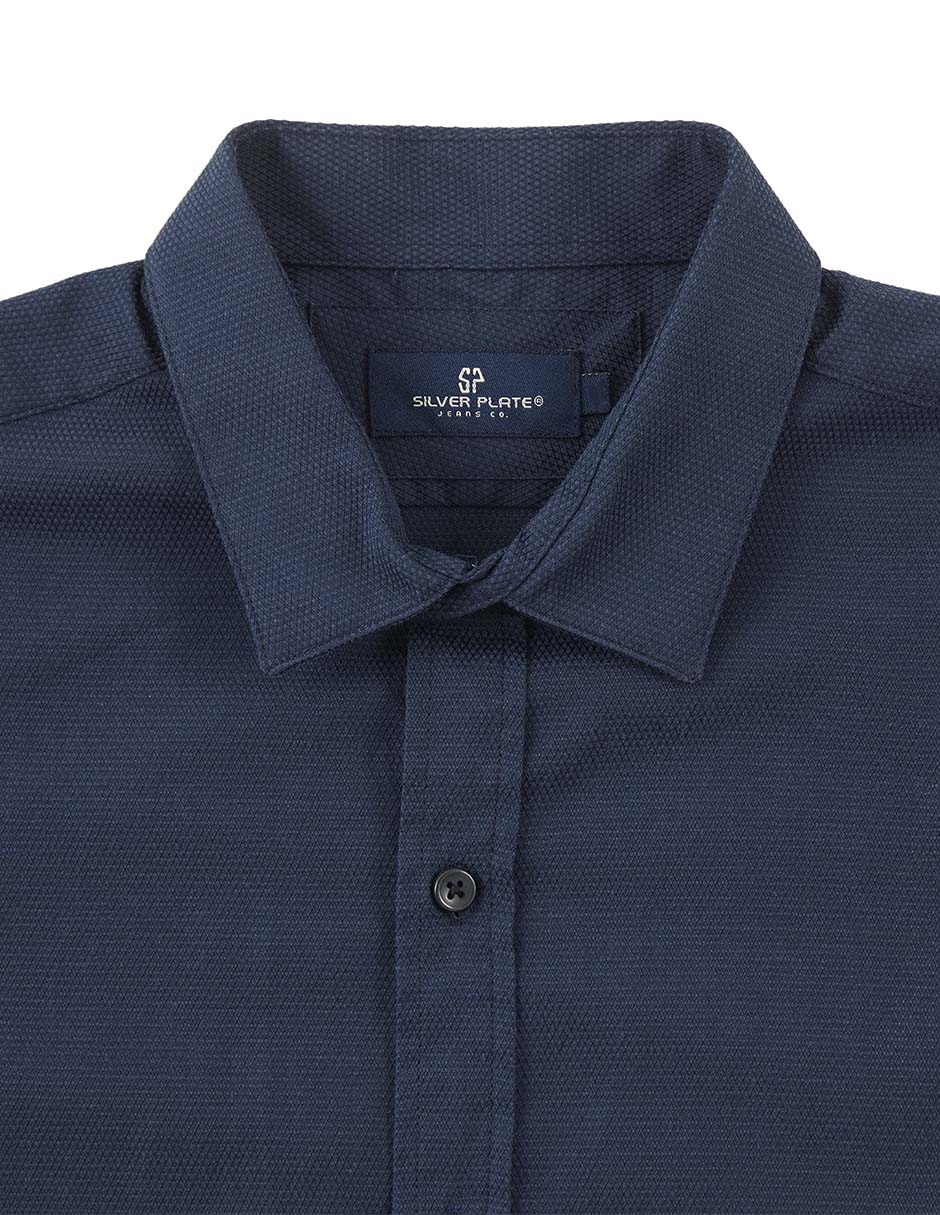 Camisa casual manga corta para hombre