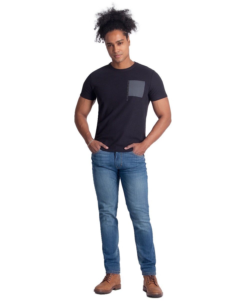 Playera cuello redondo para hombre 3