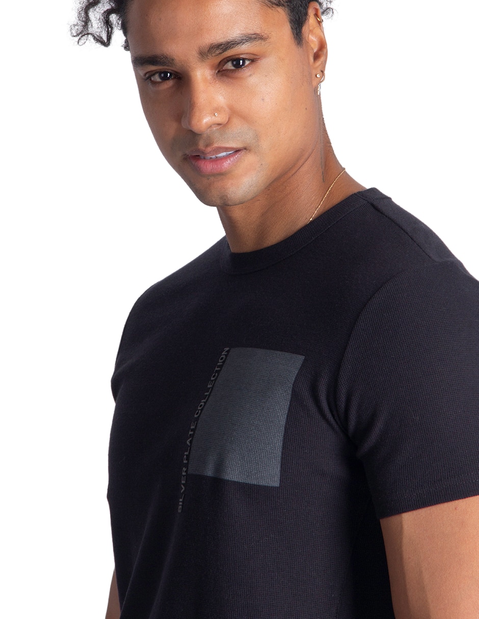 Playera cuello redondo para hombre 4