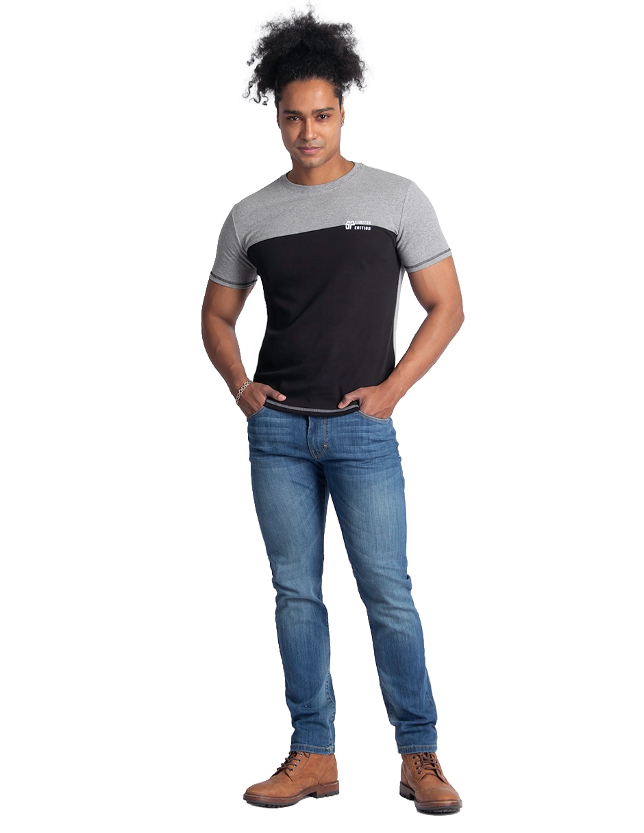 Playera cuello redondo para hombre 3