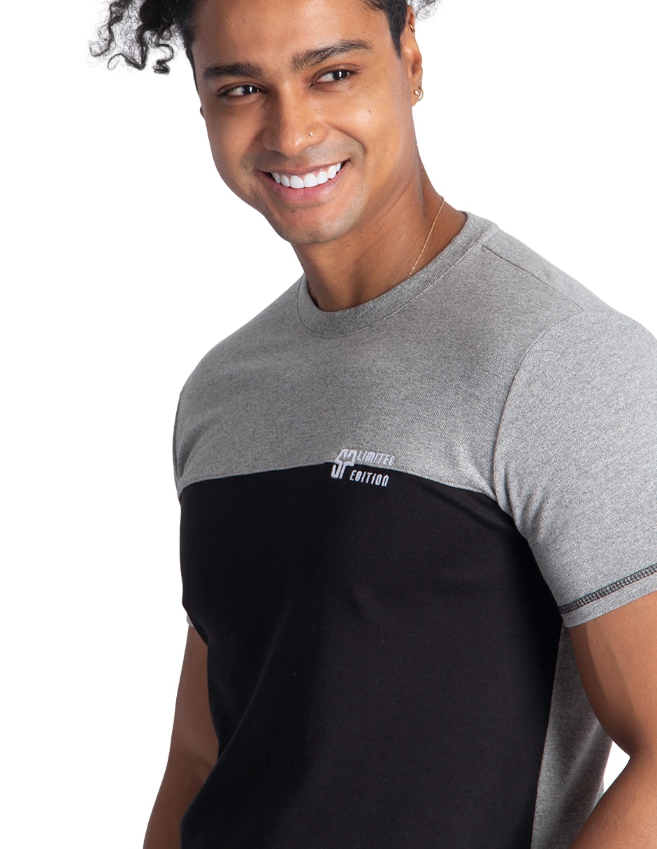 Playera cuello redondo para hombre 4