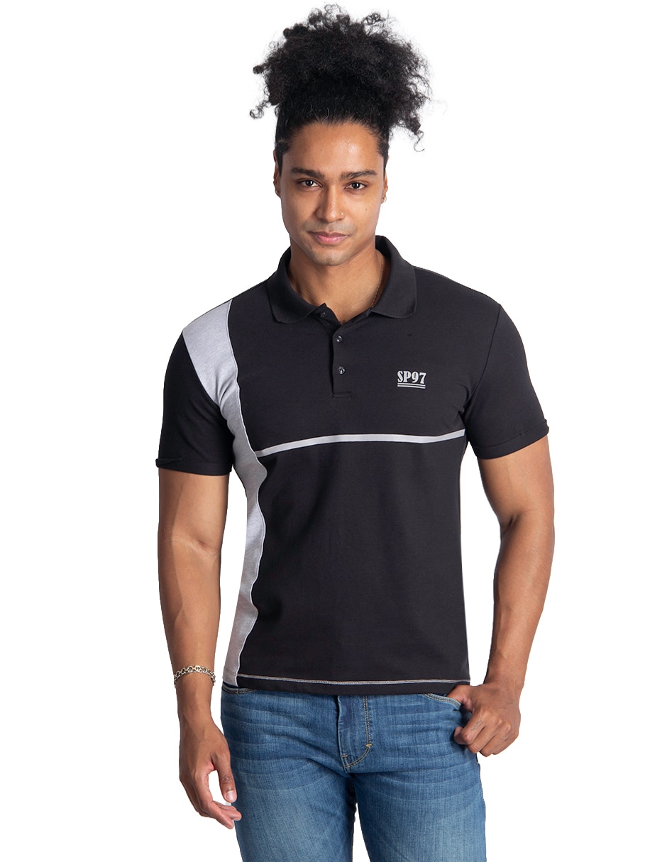 Playera tipo polo para hombre