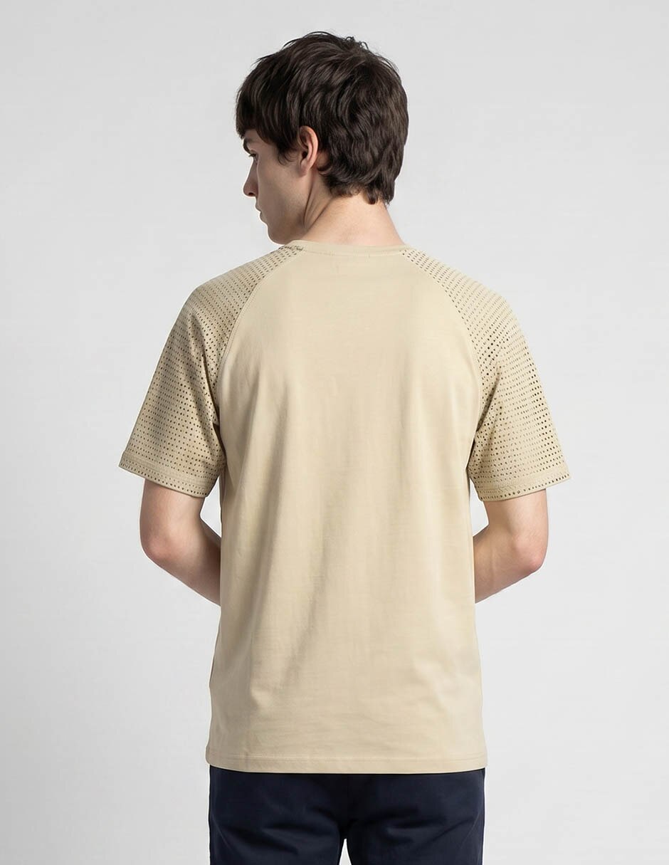Playera cuello redondo para hombre