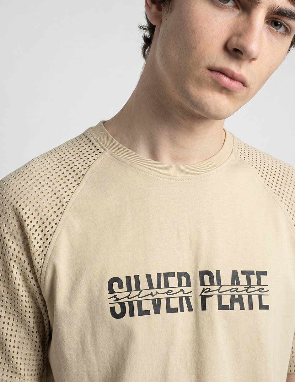 Playera cuello redondo para hombre