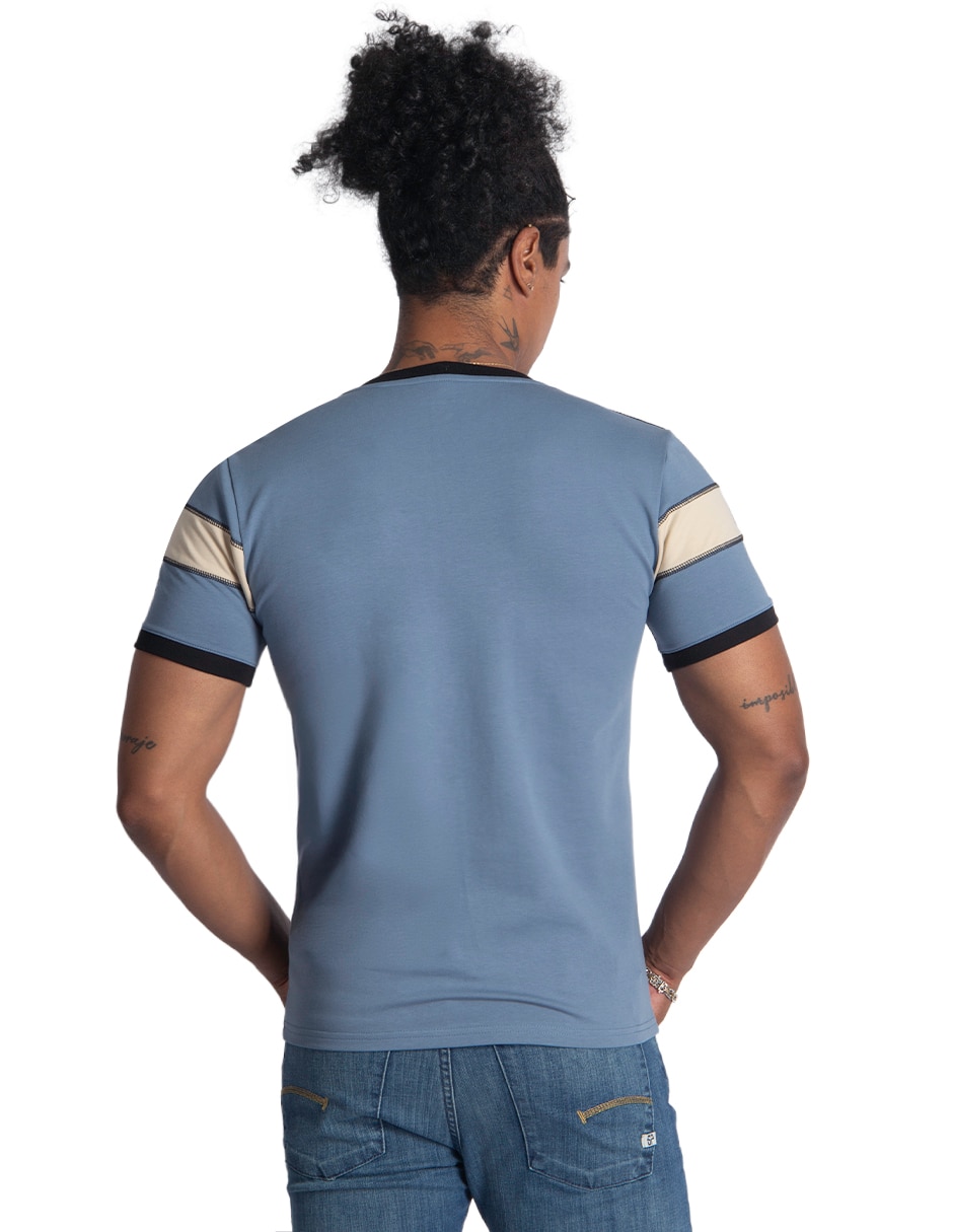 Playera cuello redondo para hombre 2