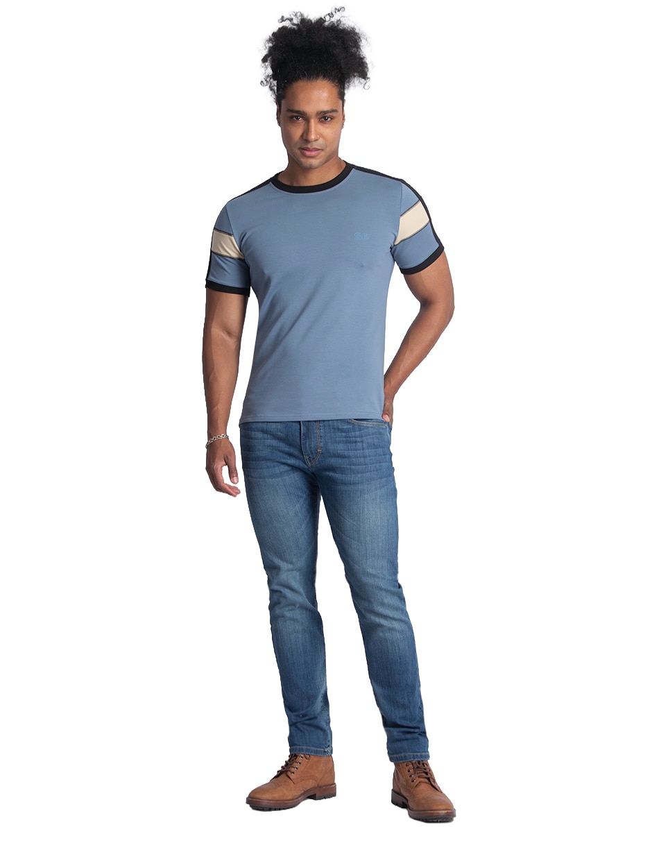 Playera cuello redondo para hombre 3