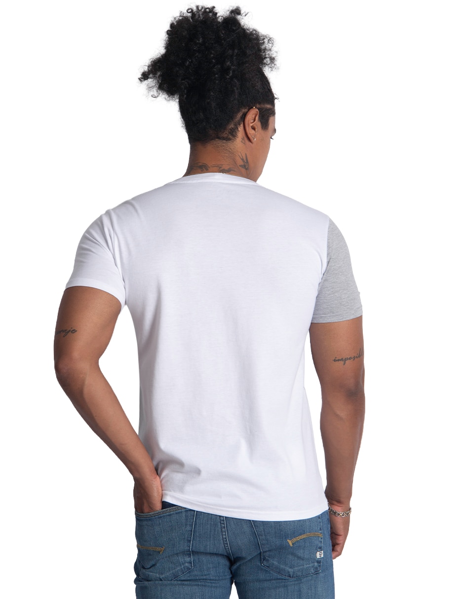 Playera cuello redondo para hombre 2