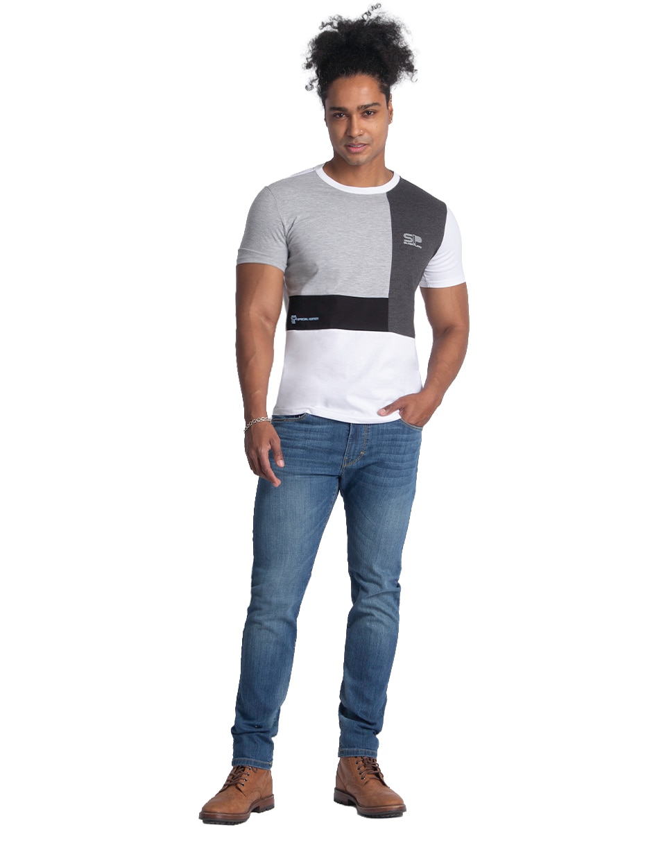 Playera cuello redondo para hombre 3