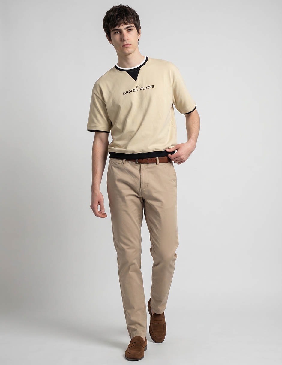 Playera cuello redondo para hombre 3