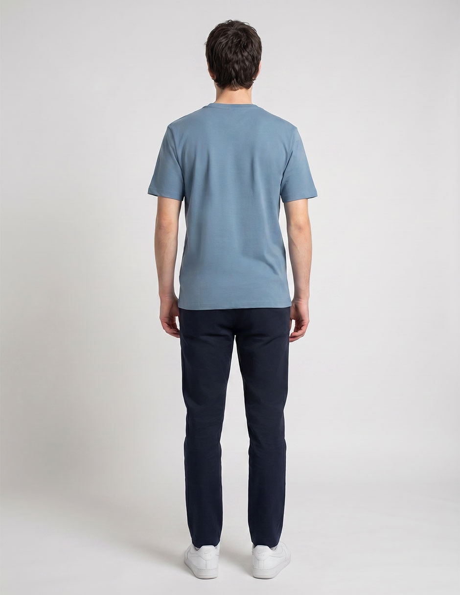 Playera cuello redondo para hombre 2