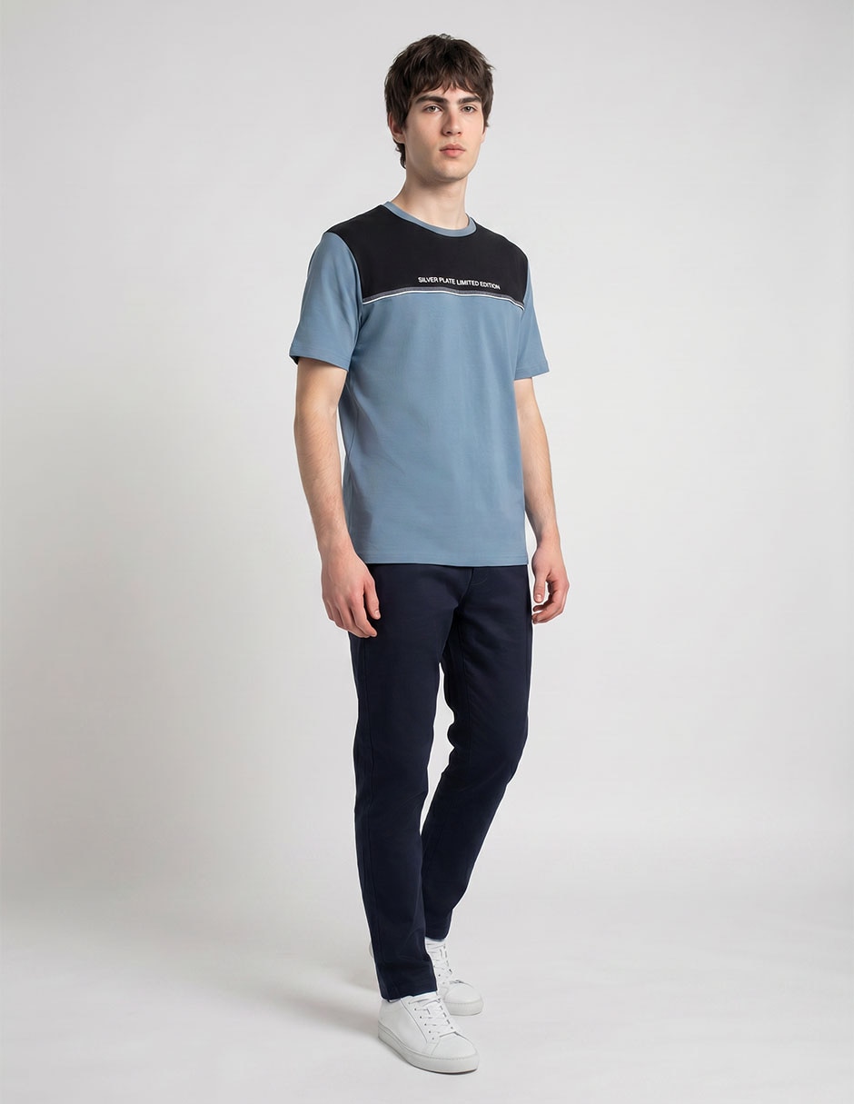 Playera cuello redondo para hombre 3