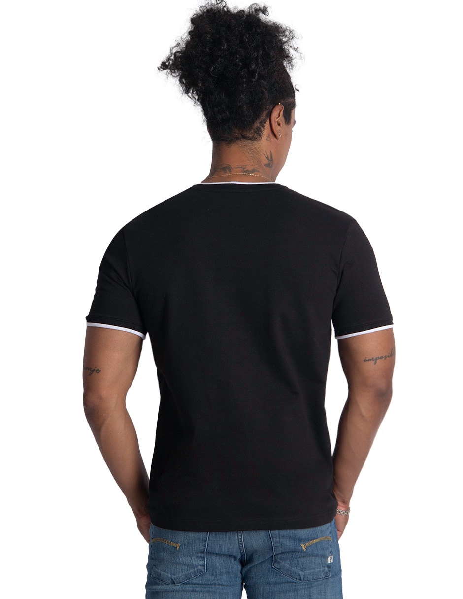 Playera Silver Plate cuello redondo para hombre