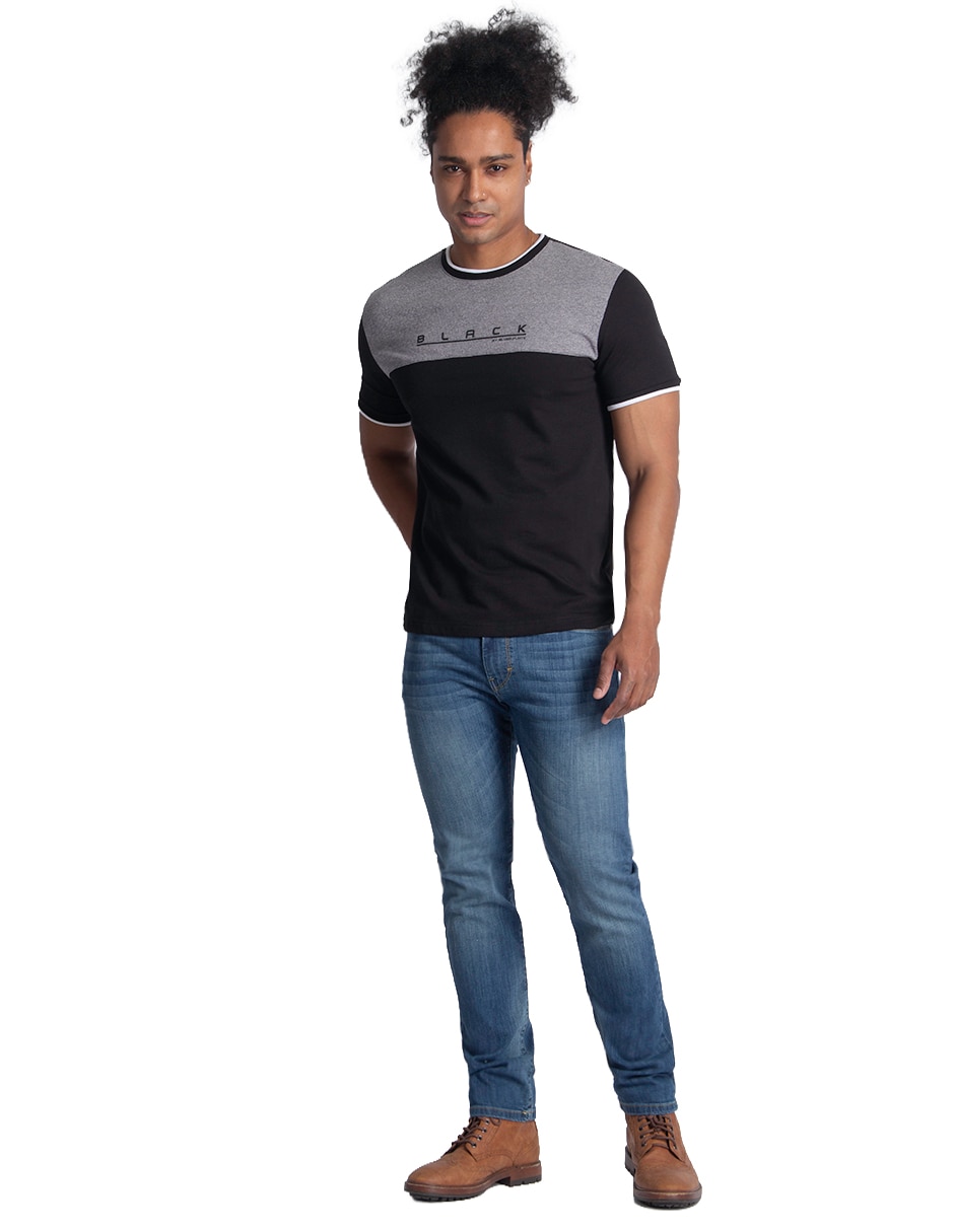 Playera Silver Plate cuello redondo para hombre