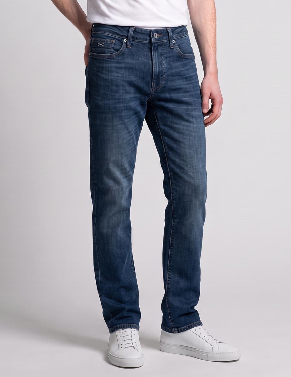 Jeans slim lavado stone wash para hombre Jeans slim lavado stone wash para hombre