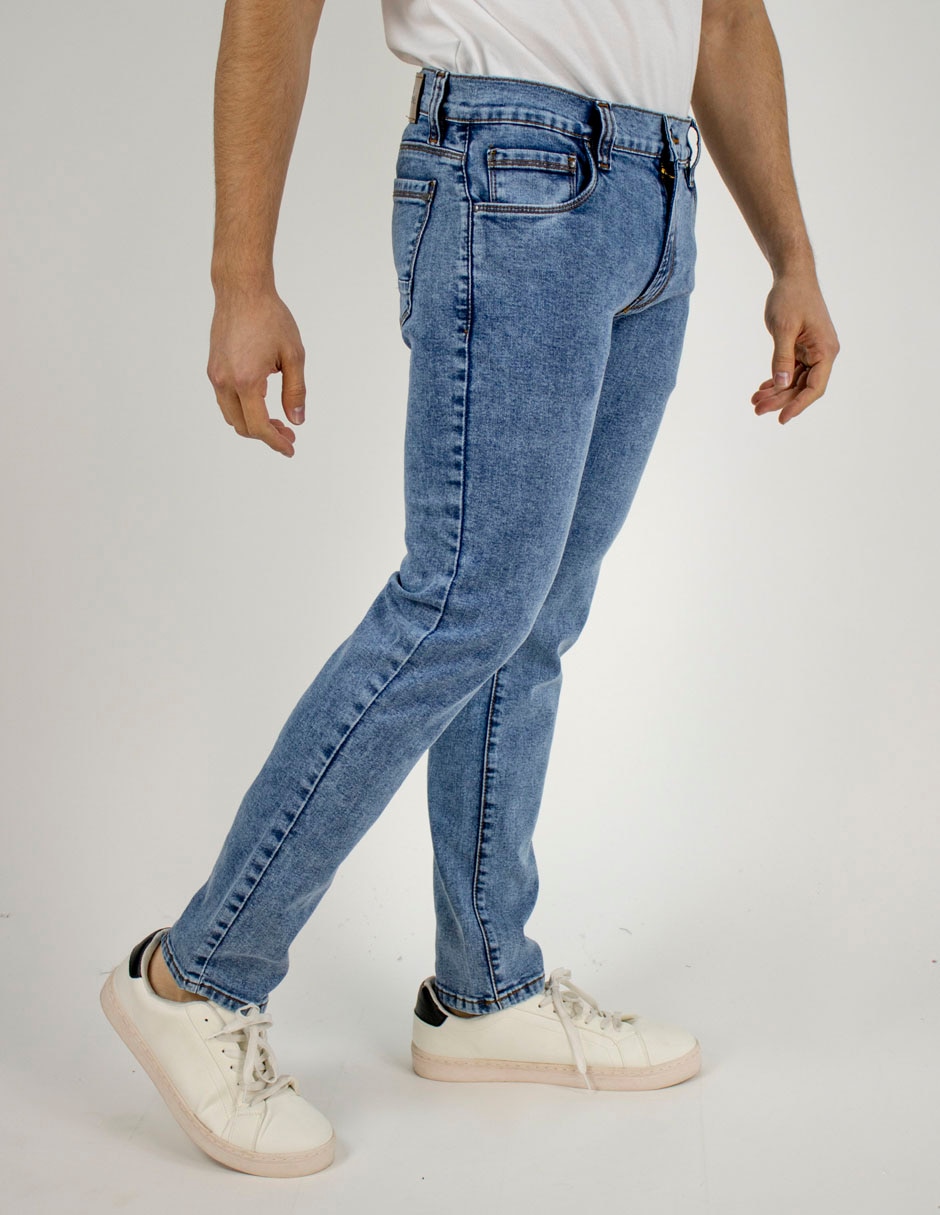 Jeans skinny Furor lavado medio para hombre