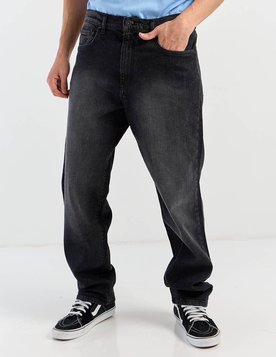 Jeans loose lavado obscuro para hombre Jeans loose lavado obscuro para hombre