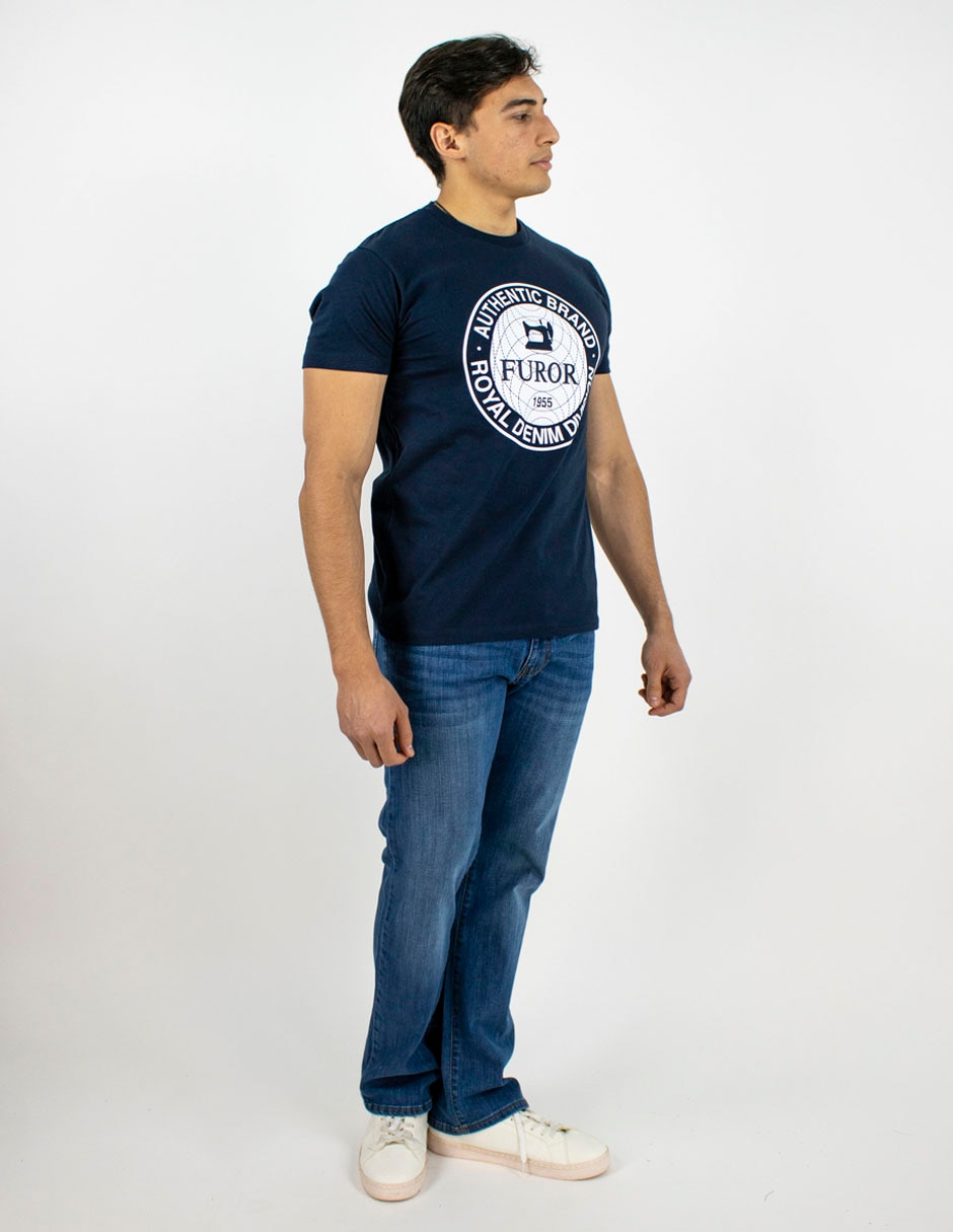 Playera cuello redondo para hombre 3