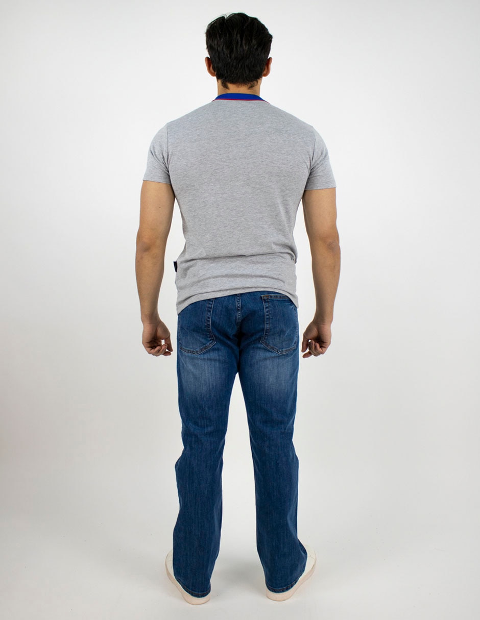 Playera cuello redondo para hombre 2