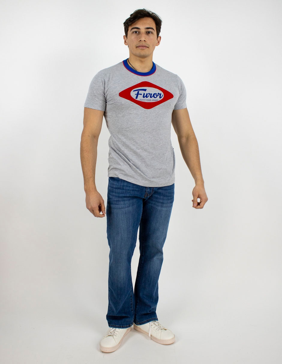 Playera cuello redondo para hombre 3