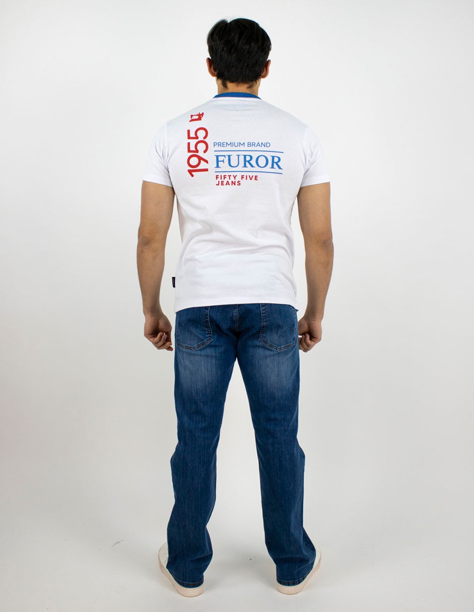 Playera cuello redondo para hombre 2
