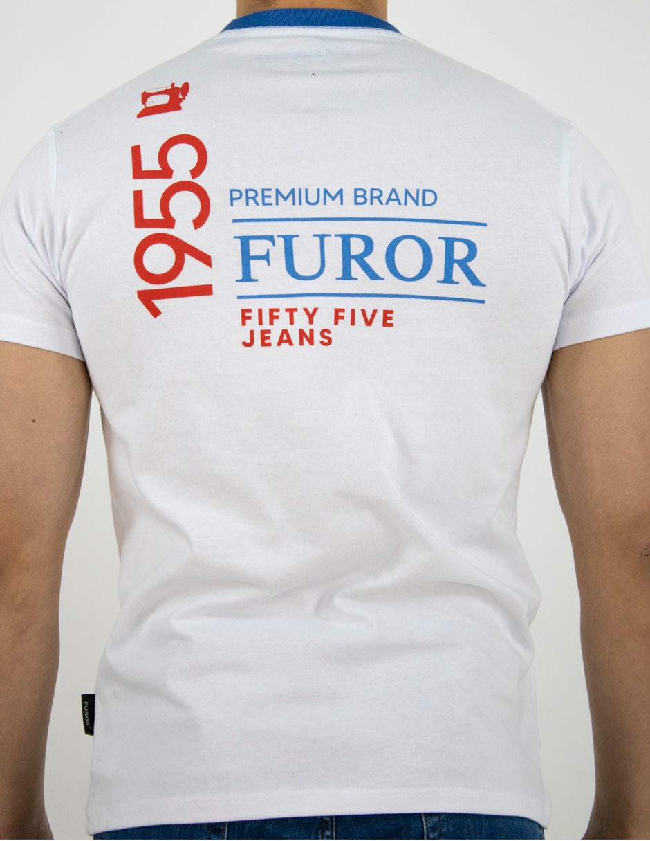 Playera cuello redondo para hombre 4