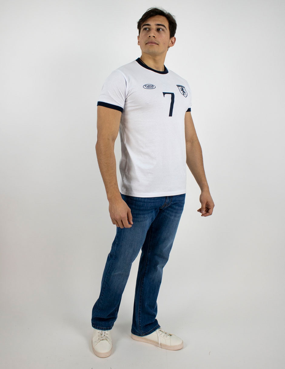 Playera Lon04 cuello redondo para hombre 3
