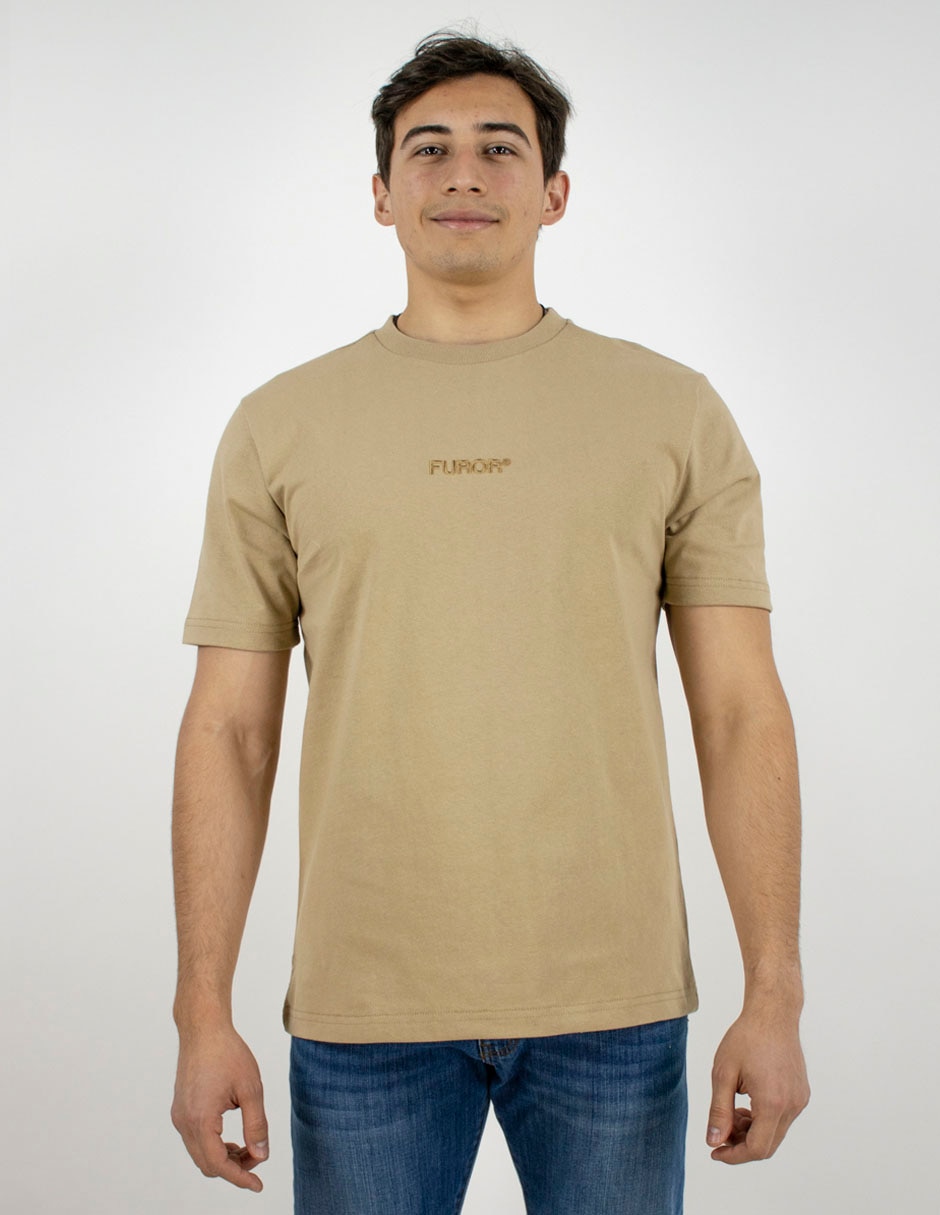Playera cuello redondo para hombre 1