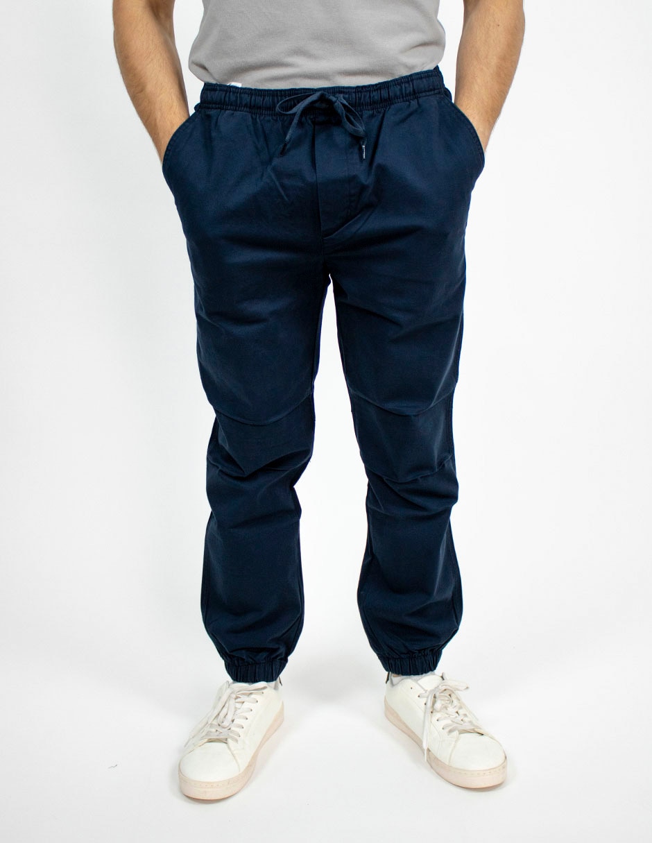 Jogger regular con bolsillos para hombre