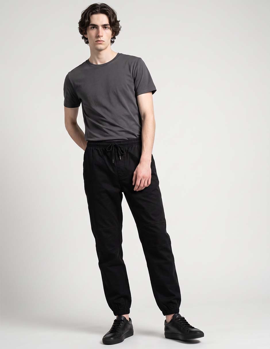 Jogger relajado con bolsillos para hombre 3