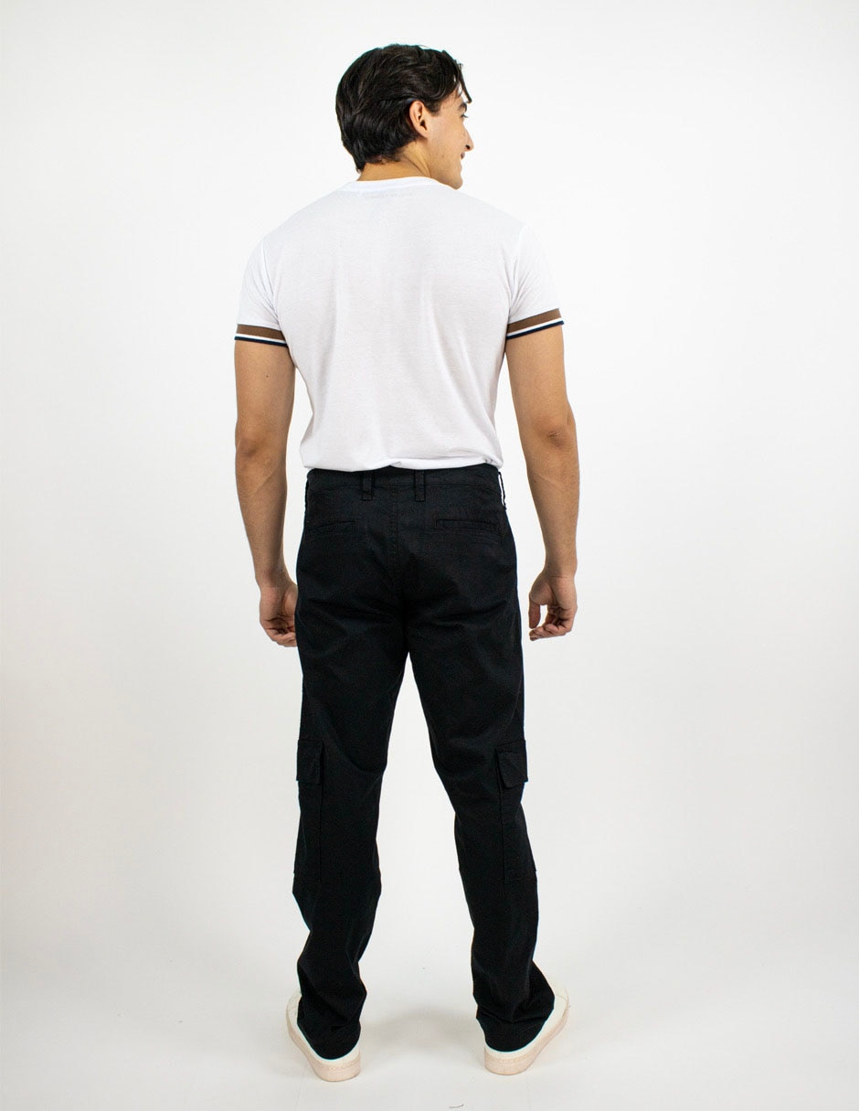 Jeans cargo regular para hombre 2