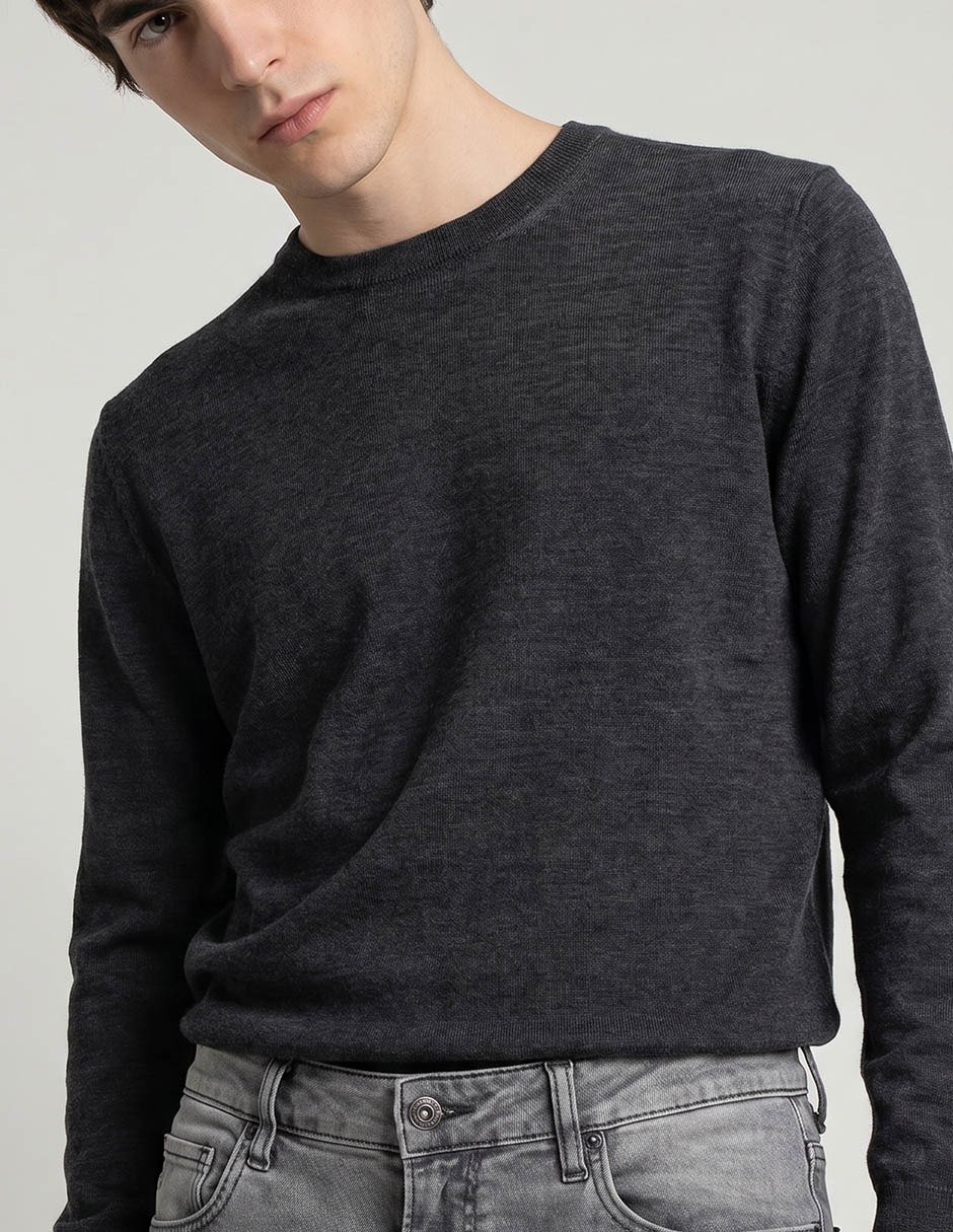 Jeans slim lavado claro para hombre 3