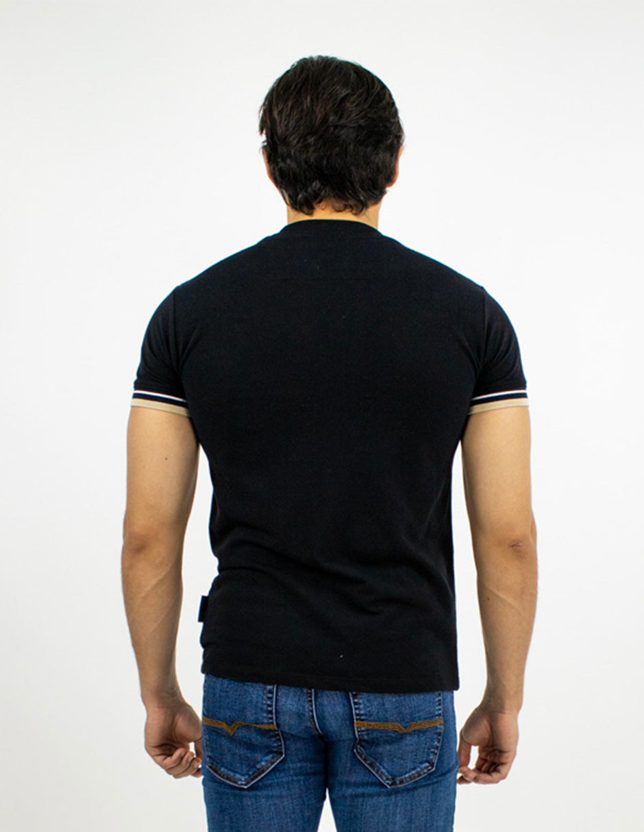 Playera cuello redondo para hombre 2