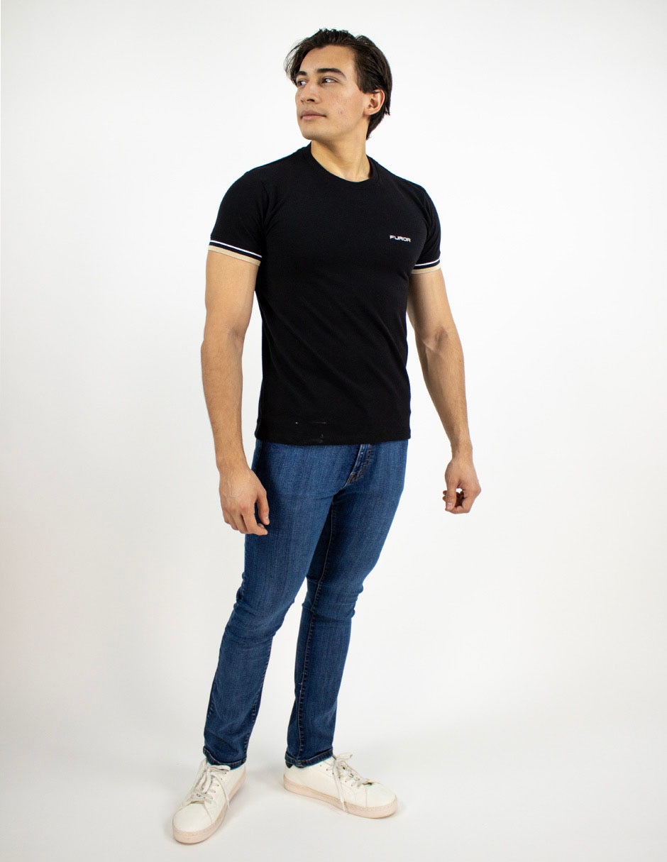 Playera cuello redondo para hombre 3