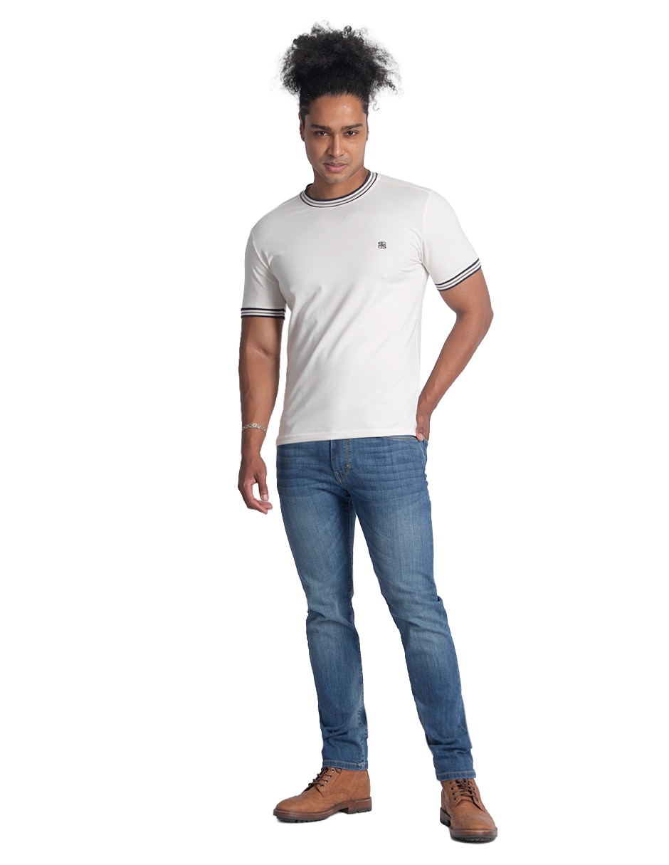 Playera cuello redondo para hombre 3