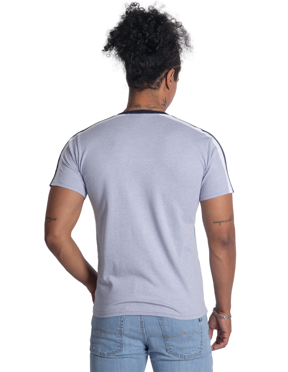 Playera cuello redondo para hombre 2
