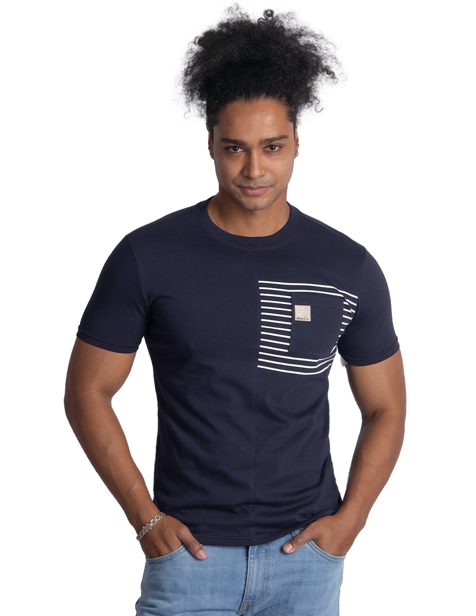 Playera cuello redondo para hombre Playera cuello redondo para hombre