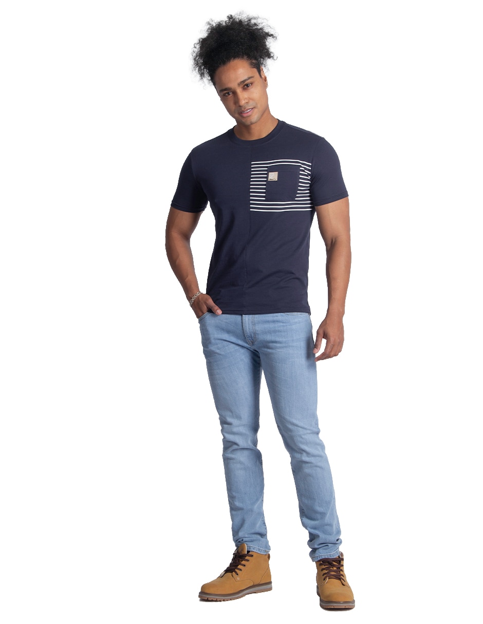 Playera cuello redondo para hombre 3