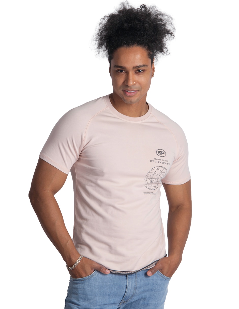 Playera cuello redondo para hombre Playera cuello redondo para hombre
