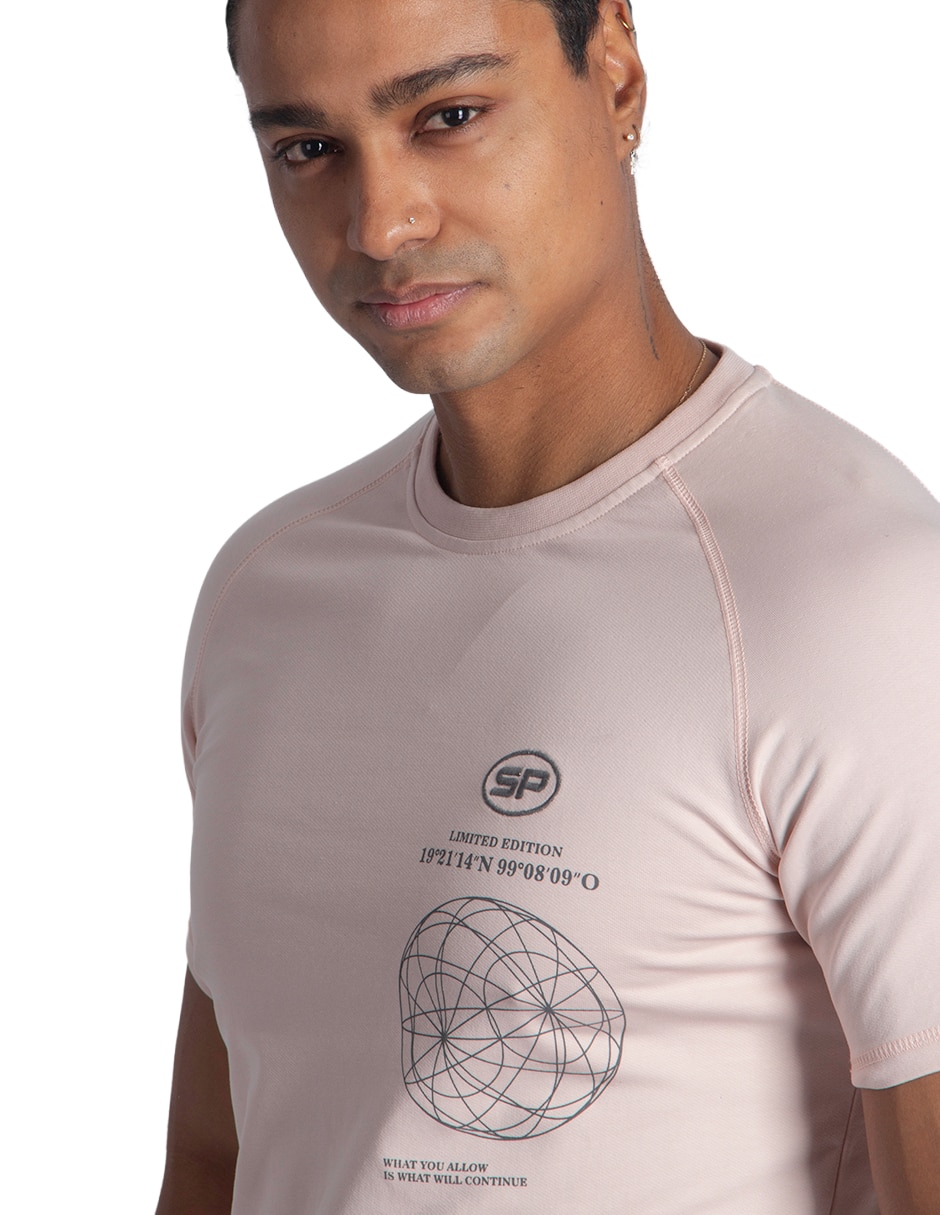 Playera cuello redondo para hombre 4