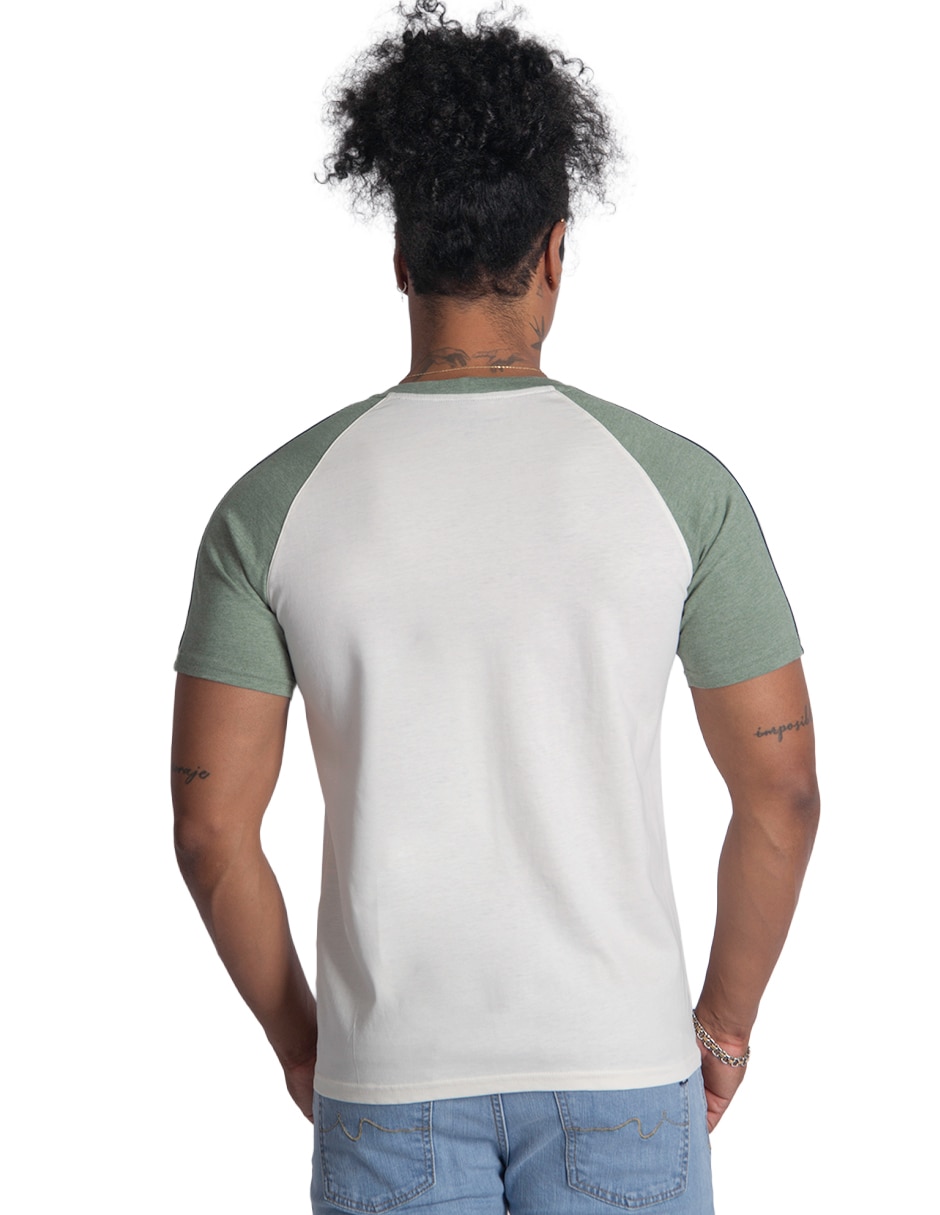 Playera cuello redondo para hombre 2