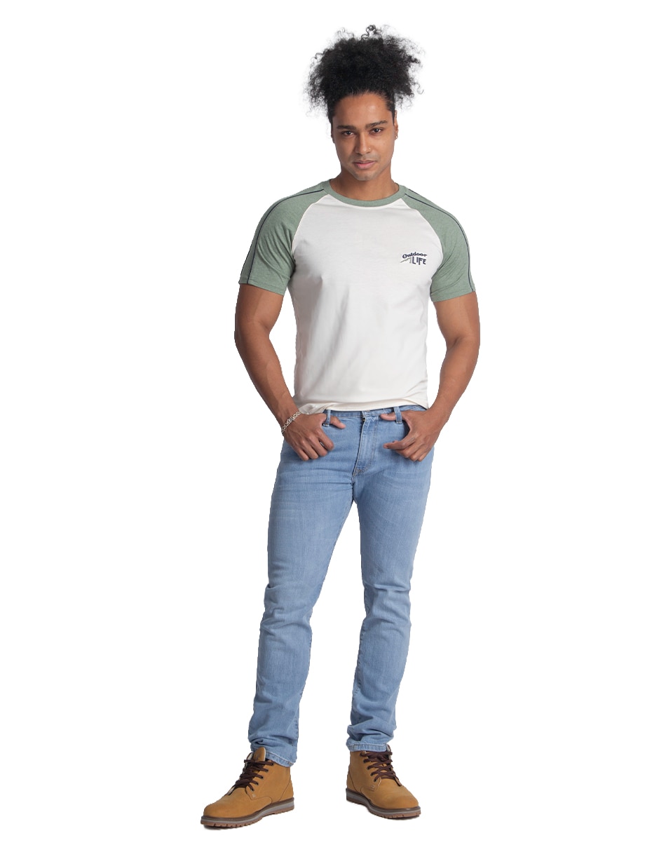 Playera cuello redondo para hombre 3