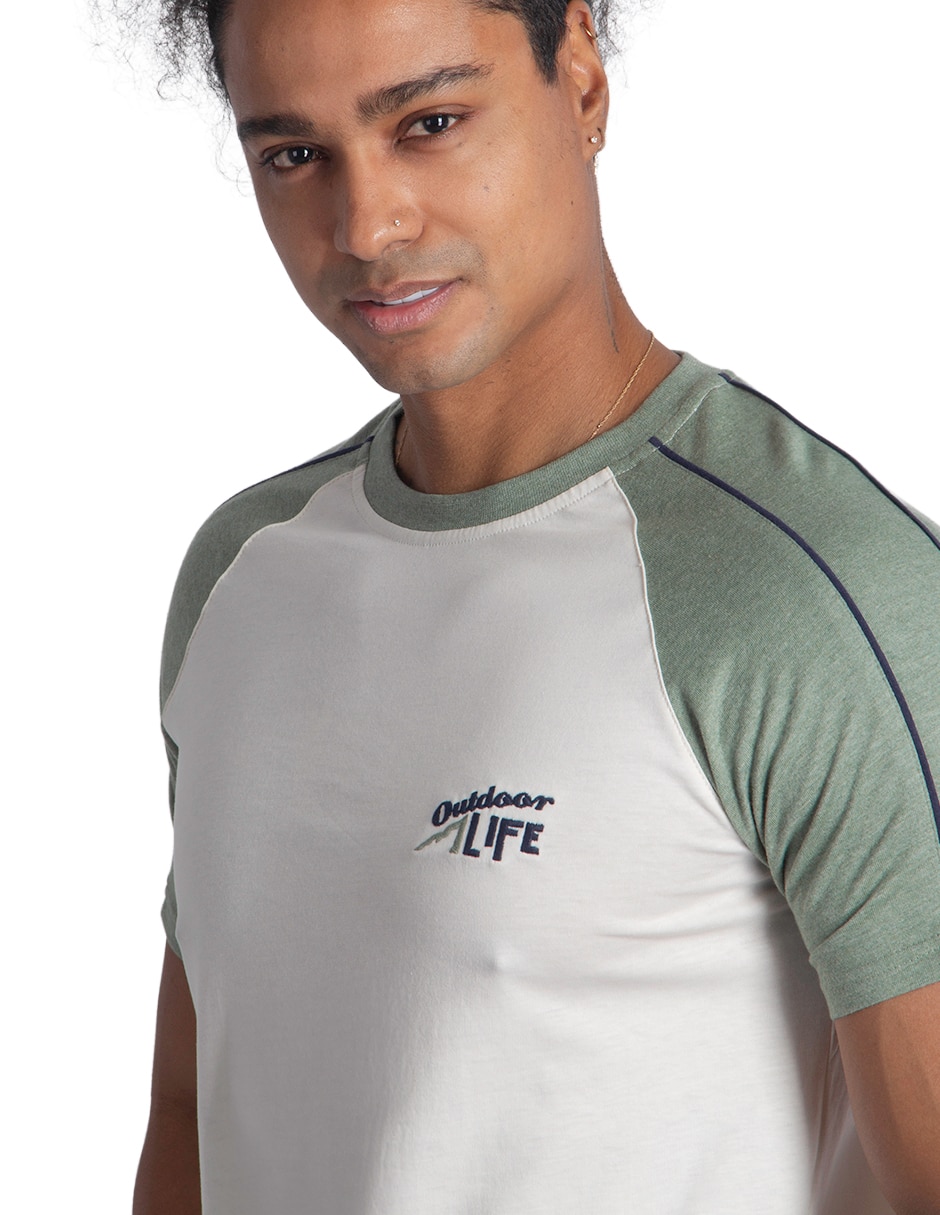 Playera cuello redondo para hombre 4
