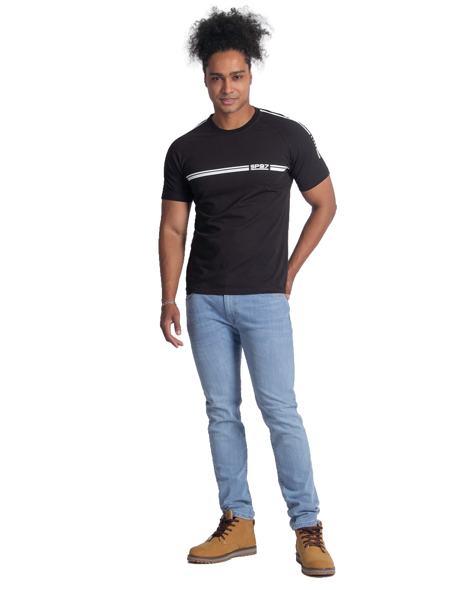 Playera cuello redondo para hombre 3