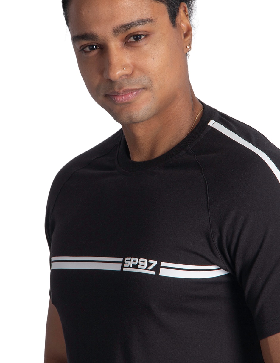 Playera cuello redondo para hombre 4