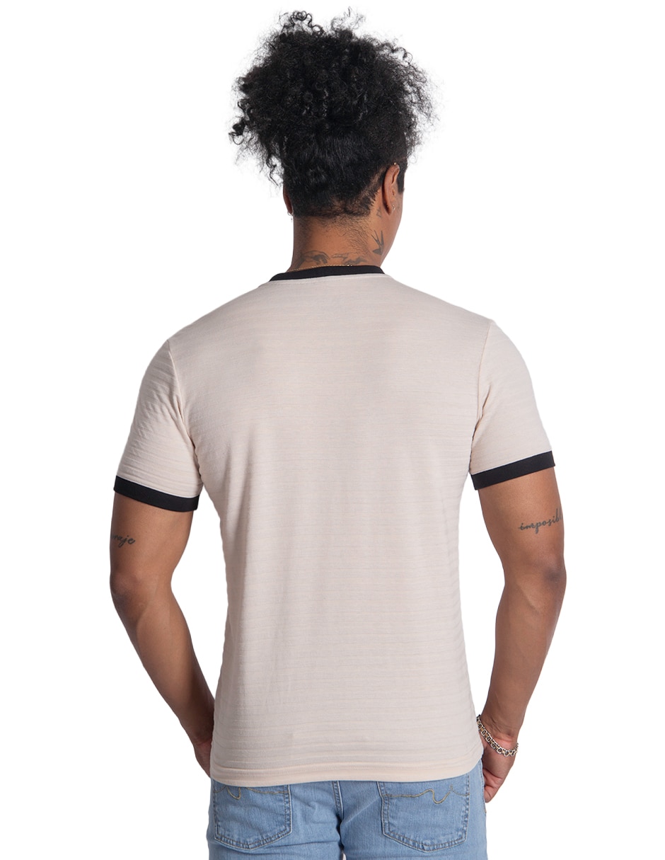 Playera cuello redondo para hombre 2