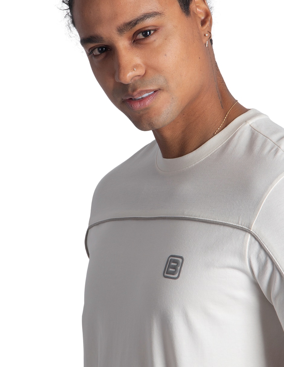 Playera cuello redondo para hombre 4